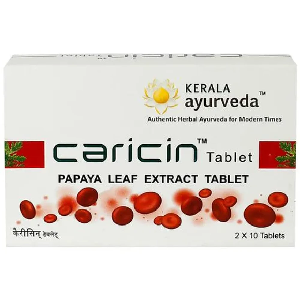 Kerala Ayurveda Caricin Tablet, 20 Tablets-2.webp